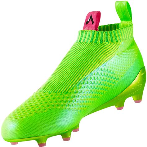 adidas ace 16+ pure control grün pink schwarz|adidas ACE 16+ PureControl FG/AG Solar Green/Shock .